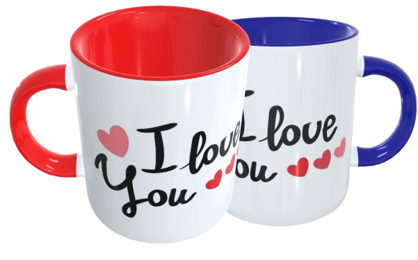 Caneca Personalizada com Interior Colorido